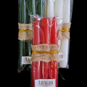 VELA CONICA PACK X 3