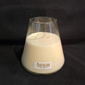 VELA DE CERA DE SOJA CON AROMA